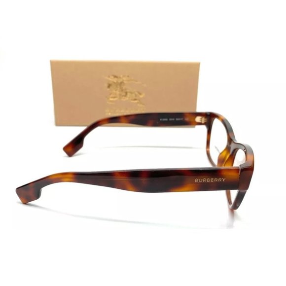Burberry Women's Light Havana Eyeglasses! - Picture 3 of 4